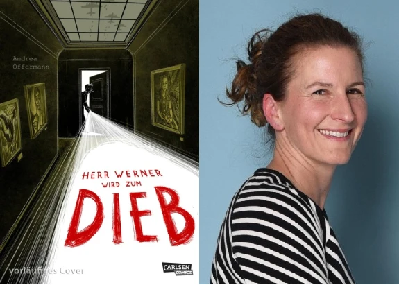 3x1 Buchexemplar "Herr Werner wird zum Dieb" von Andrea Offermann aus dem Carlsen Verlag