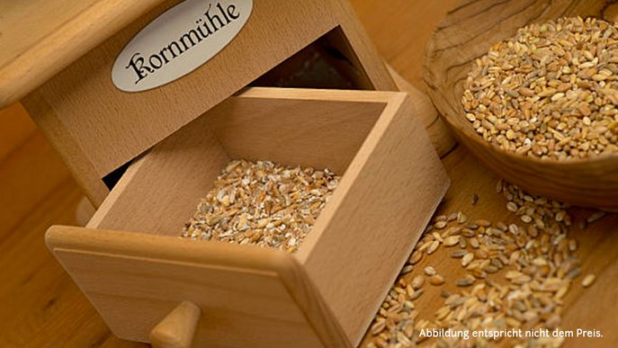 eine von drei hochwertigen Kornmühlen
