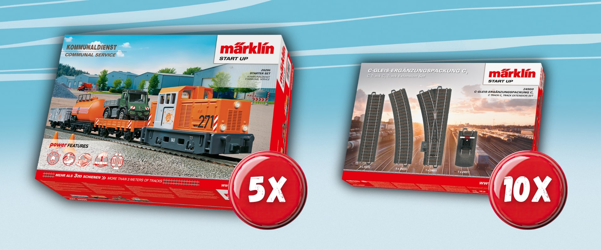 Eine schöne Modelleisenbahn für gemeinsames Spielen gehört einfach in jedes Kinderzimmer. Für den perfekten Familienspaß kannst Du jetzt das perfekte Geschenk