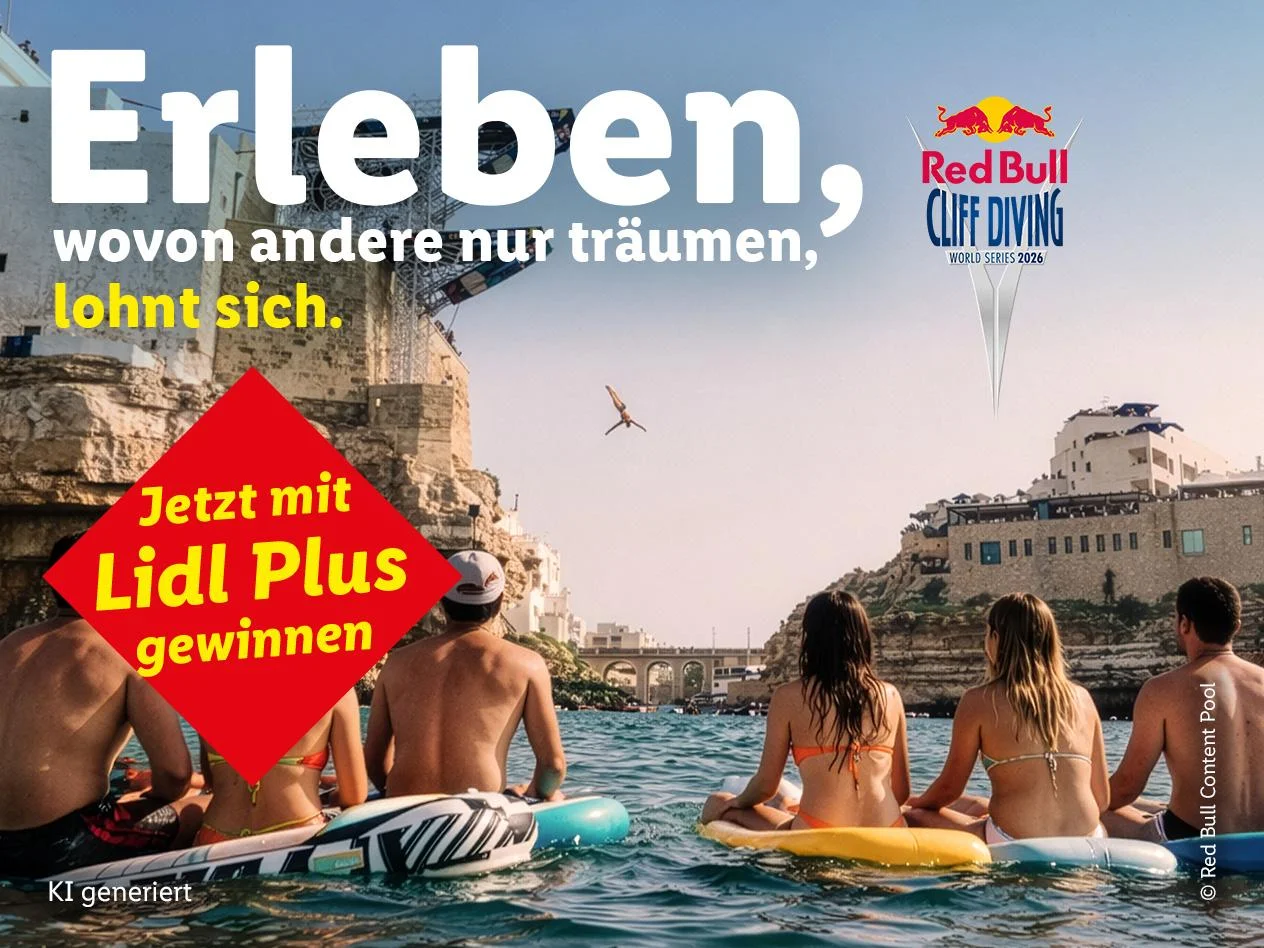 Jeden Monat einmalige Erlebnisse oder einen von 1000 × 25 € Gutscheinen mit Lidl Plus