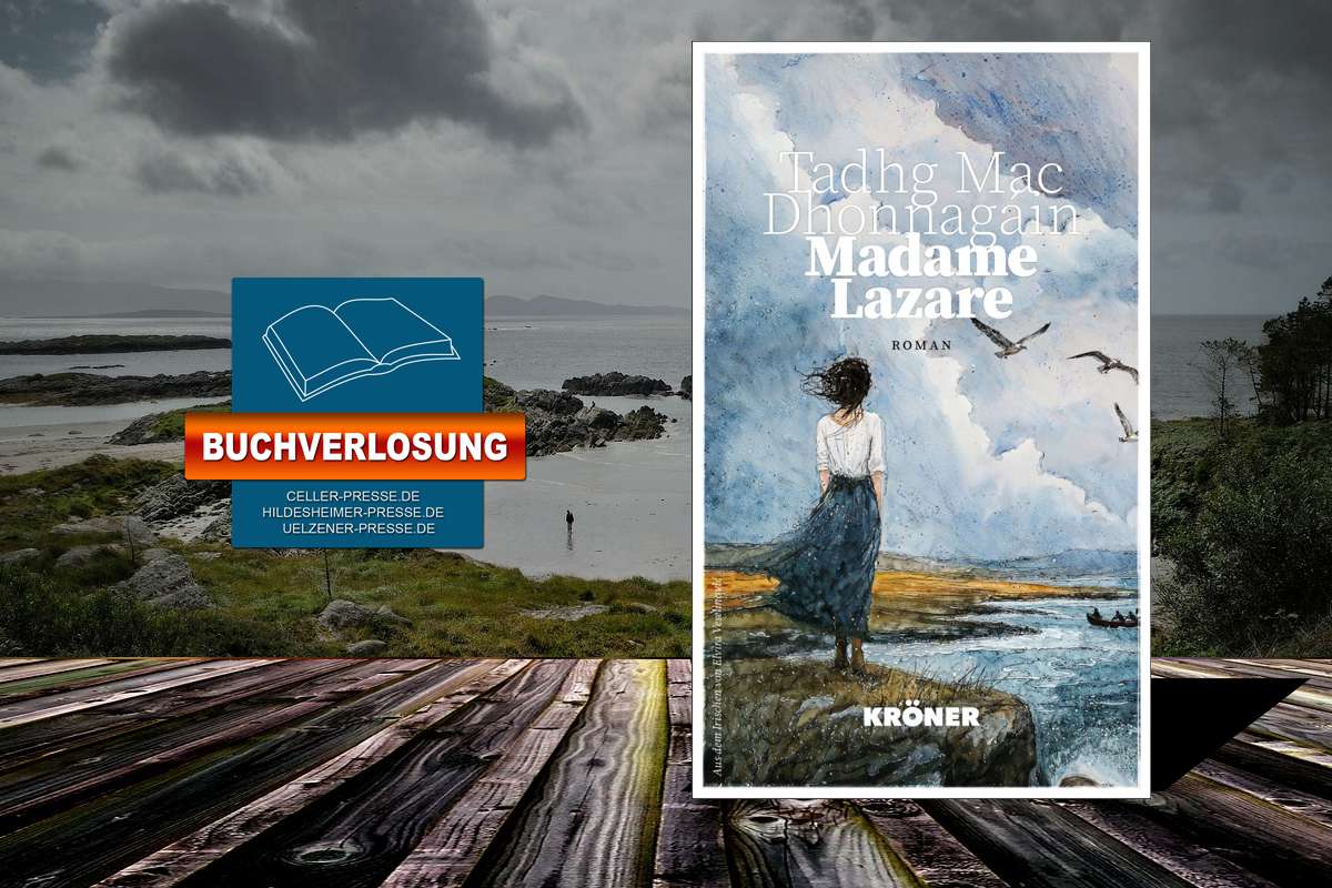 3 Bücher „Madame Lazare” von Tadhg Mac Dhonnagáin