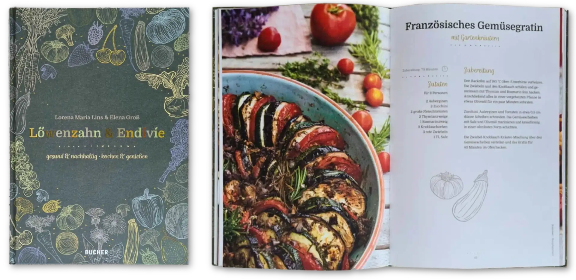 das großartige Kochbuch „Löwenzahn & Endivie“
