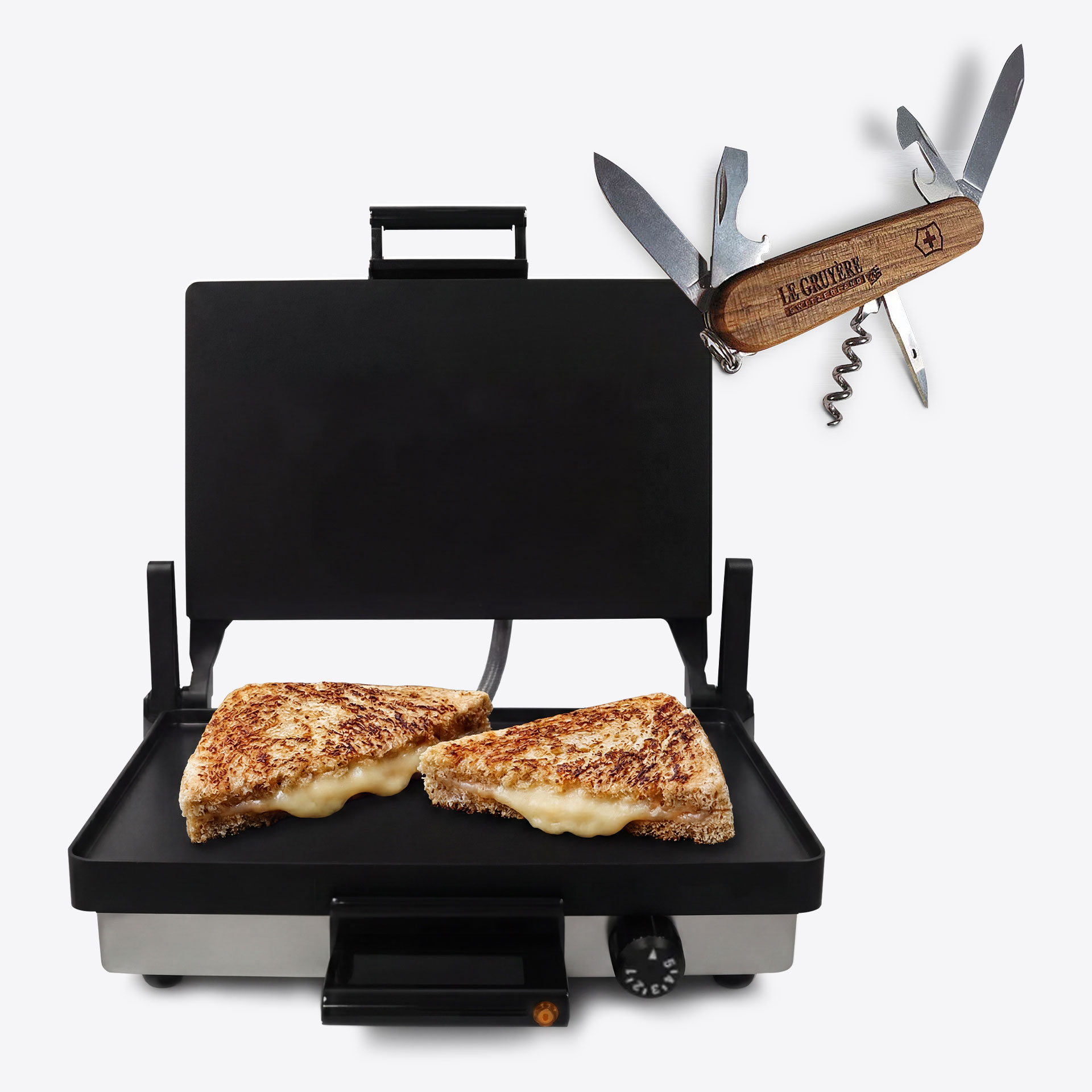 3 × Premium-Kontaktgrills – made in Germany – im Wert von je 279 €