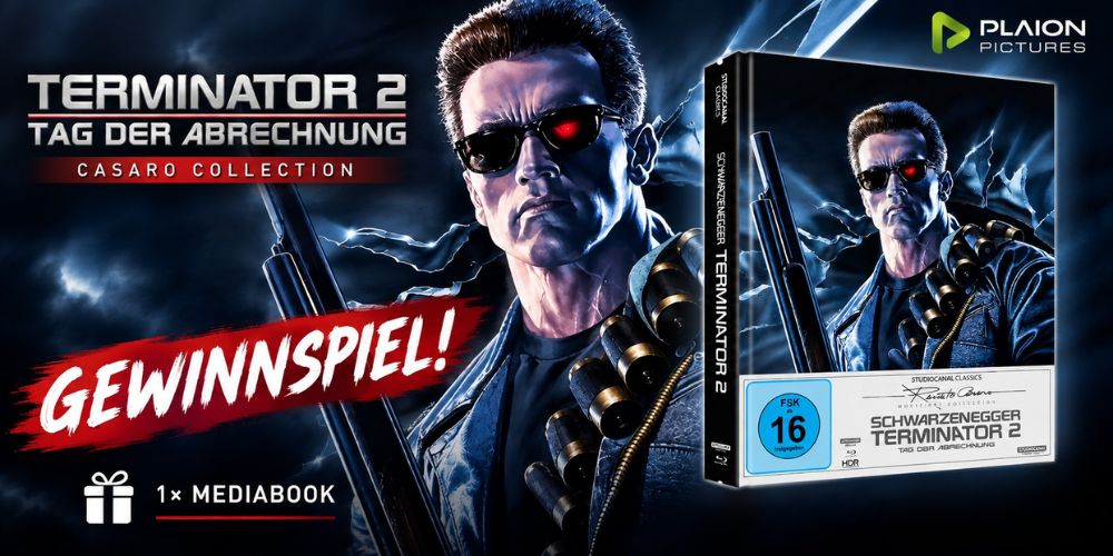 wir auf DVD-Forum.at ein Exemplar des neuen „Terminator 2: Tag der Abrechnung“ Casaro Collection Mediabooks auf 4K UHD und Blu-ray