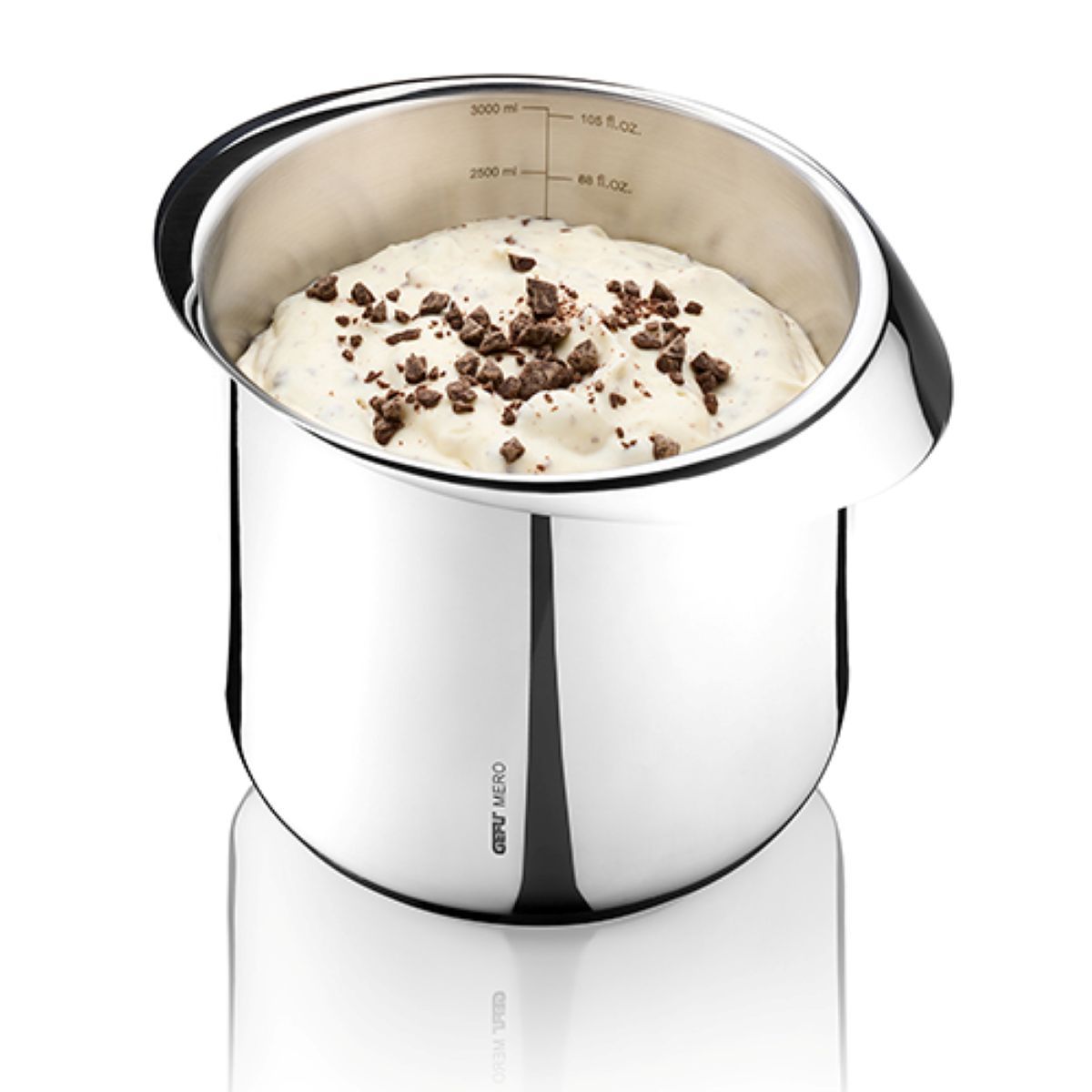 1 von 3 GEFU-Sets bestehend aus: Rührschüssel MERO, 3.000 ml, Dänischer Quirlbesen NEDO und Teigroller REGO