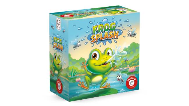 Ein wenig Würfelglück und schlau einge-setzte Handkarten verhelfen zum Sieg. Die BVZ verlost das Spiel „Frog Splash“ von Piatnik