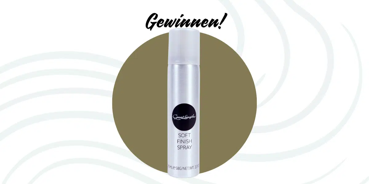 eines von 3 Great Lengths Soft Finish Spray