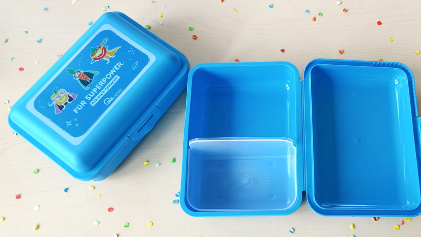 für Ihren ABC-Schützen bei unserem Gewinnspiel zum Schulstart eine IKK-Pausenbrotbox