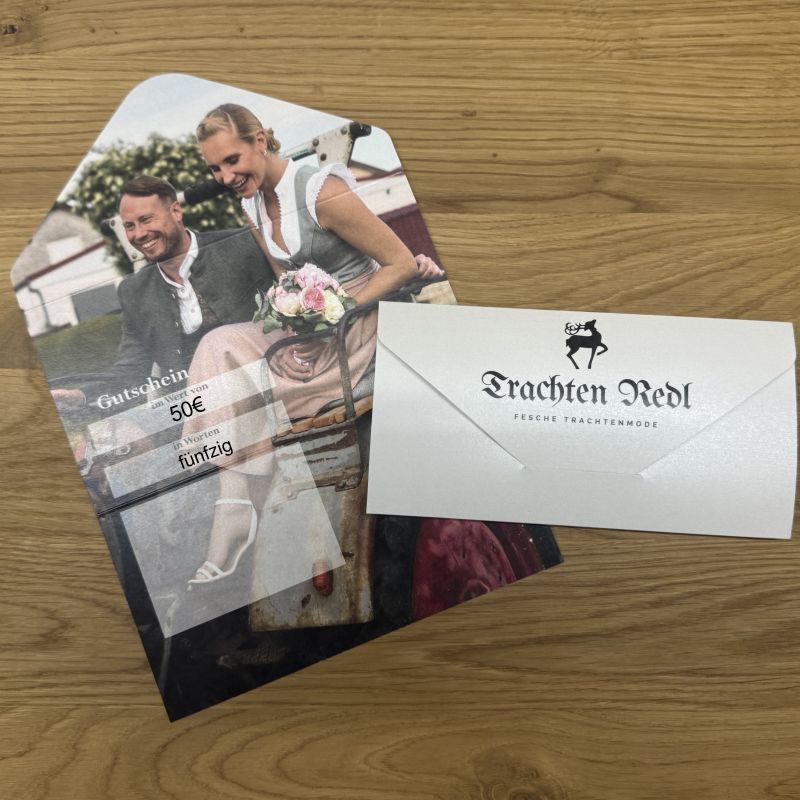 50,- € Gutschein von Country Line Trachtenmode GmbH - Frau Lisa Körner